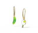 Pickle & Pickle Ball Drop Earrings