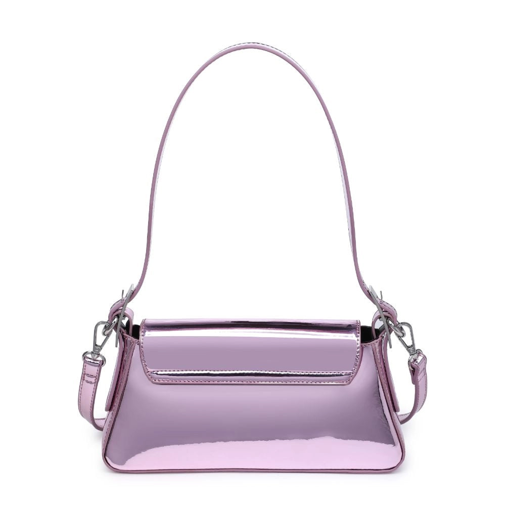 Mirror Metallic Dual strap Shoulder/Crossbody Bag