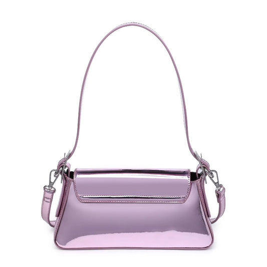 Mirror Metallic Dual strap Shoulder/Crossbody Bag