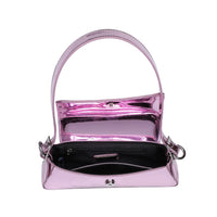 Mirror Metallic Dual strap Shoulder/Crossbody Bag
