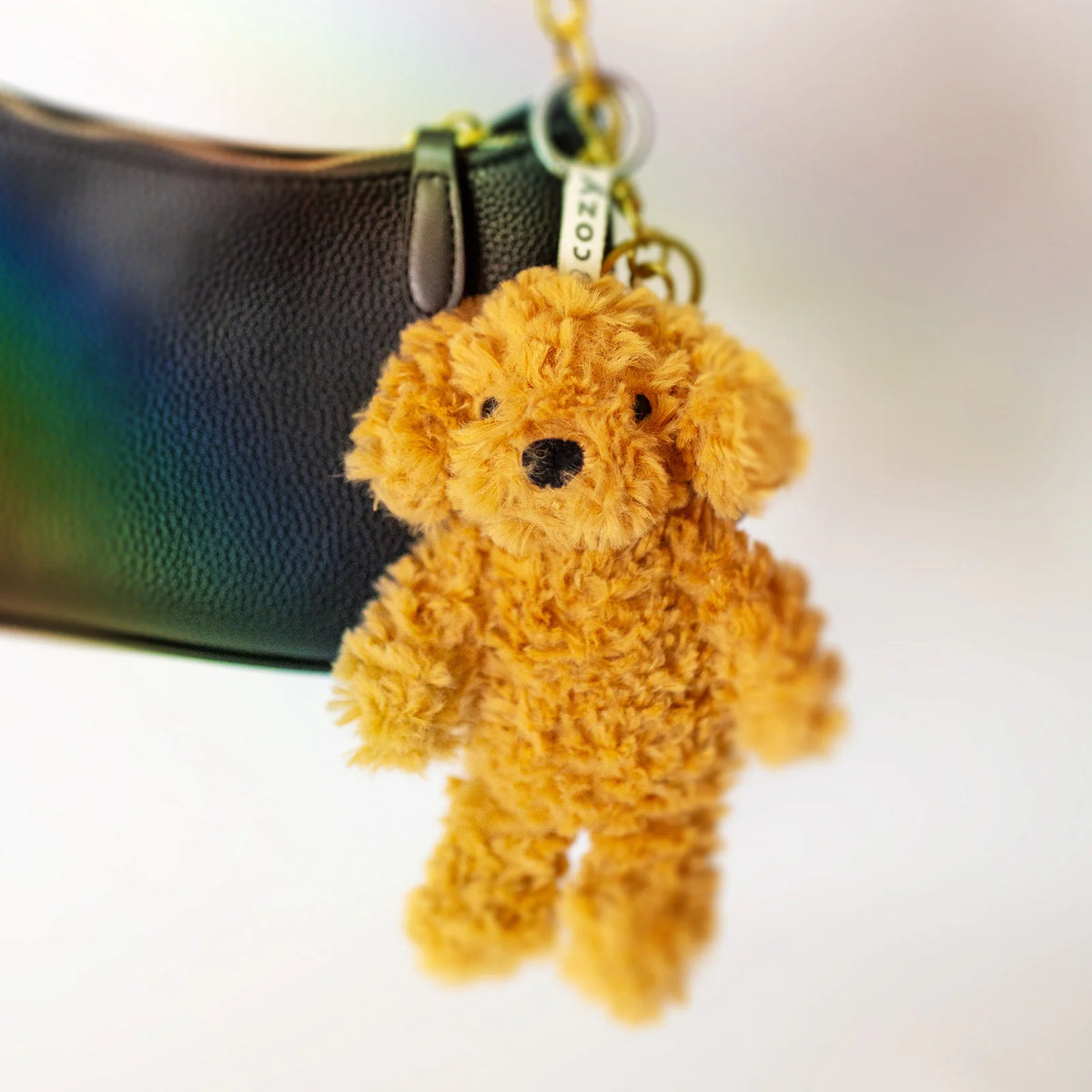Rowdy Retriever Plushie Keychain
