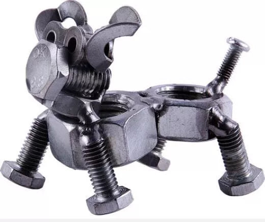 Metal Walking Dog