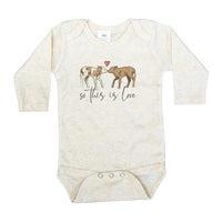 So This Is Love Cow Onesie