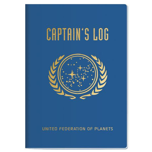 Star Trek Captain's Log Full Size Notebook