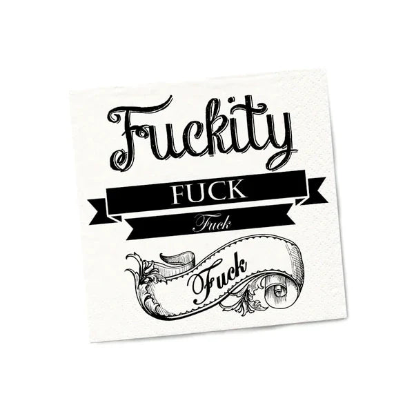 Fuckity Fuck Cocktail Napkins