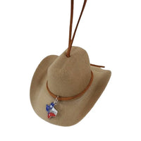 Cowboy Hat Christmas Ornament