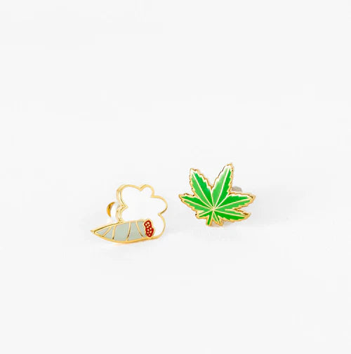 Weed Blunt Earrings