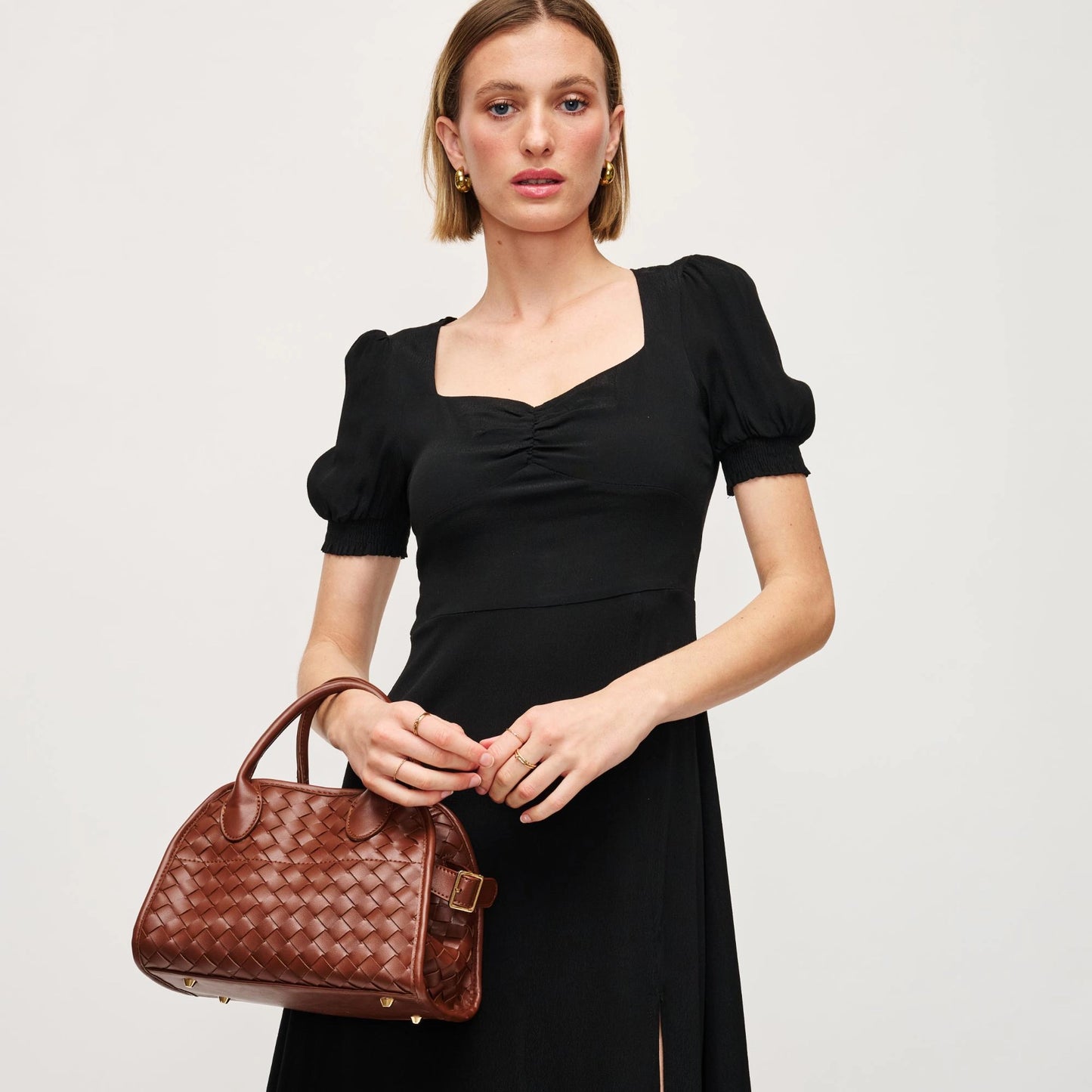 Kristie Woven Crossbody Bag