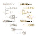 Christmas Bling Hair Clips