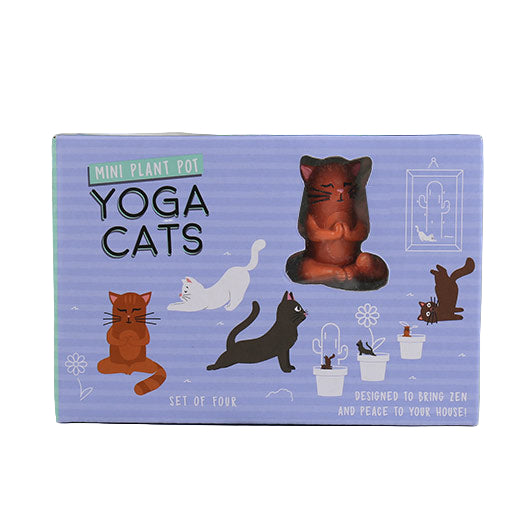 Yoga Cat Planters